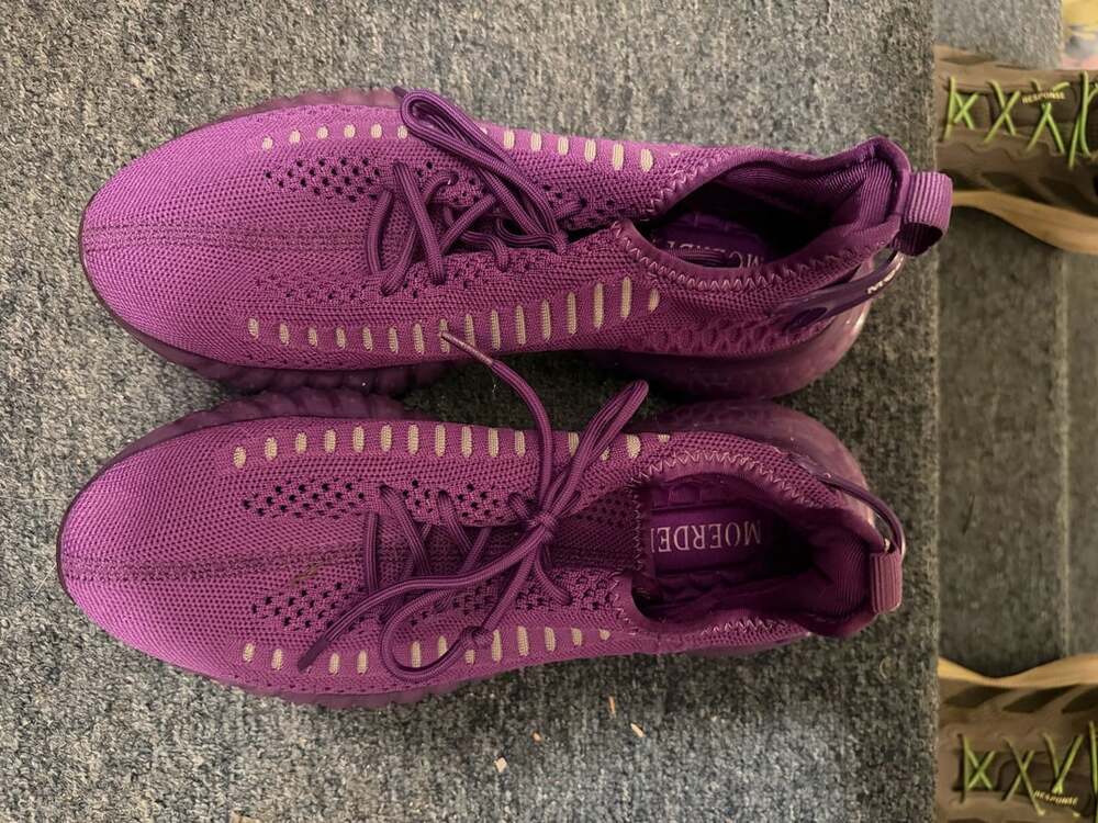 C0084 Moerdeng Women's Breathable Fashion Sneaker Purple